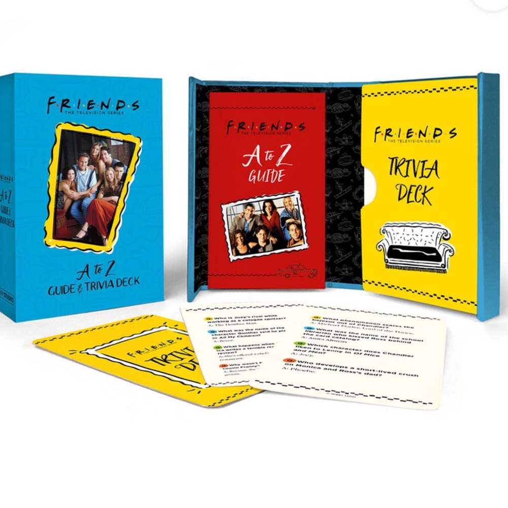 Friends A to Z Trivia Deck & Guide
